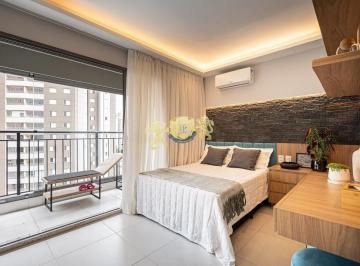 Apartamento · 24m² · 1 Quarto · 1 Vaga · Flat com 1 Quarto à venda, 24m² - Moema