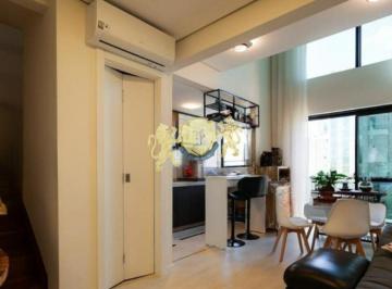 Apartamento · 45m² · 1 Quarto · 1 Vaga · Flat para venda em Moema - Edifício International Duplex