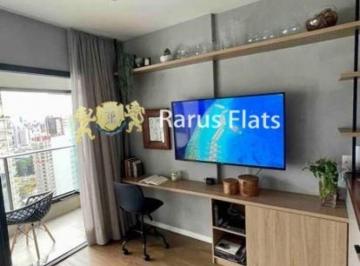 Apartamento · 38m² · 1 Quarto · 1 Vaga · Flat com 1 Quarto à venda, 38m² - Itaim Bibi