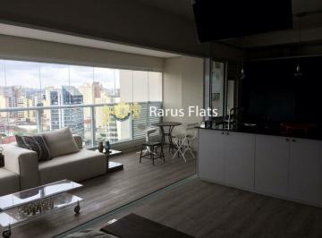 Apartamento · 58m² · 1 Quarto · 1 Vaga · Flat com 1 Quarto para alugar, 58m² - Fernão