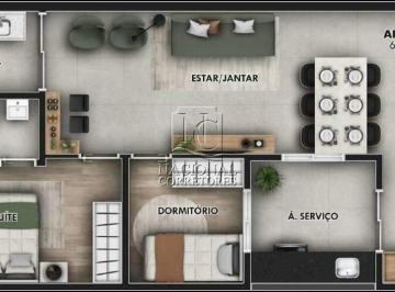 Apartamento · 61m² · 2 Quartos · 1 Vaga · Cobertura Sem Condomínio à venda, 2 quartos, 1 suíte, 1 vaga, Jardim Bela Vista - Santo André/SP