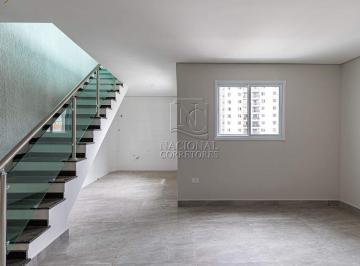 Apartamento · 114m² · 2 Quartos · 2 Vagas · Cobertura com 2 dormitórios, 114m² - venda por R$ 580.000,00 - Vila Valparaíso - Santo André/SP