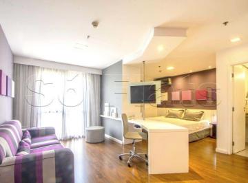 Apartamento · 33m² · 1 Quarto · 1 Vaga · Flat disponível para locação na Vila Mariana contendo 33m², 1 dormitório e 1 vaga de garagem.