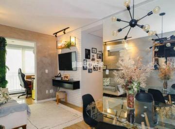 Apartamento · 55m² · 2 Quartos · 1 Vaga · IMÓVEL DE 02 DORMITÓRIOS SALA COM SACADA COZINHA AMERICANA - Á. SERVIÇO 01 VAGA - MORUMBI