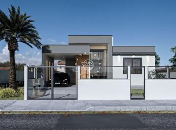 Casa · 116m² · 3 Quartos · 2 Vagas · Casa alto padrão com piscina e área gourmet no Villa Toscana em Palhoça/SC