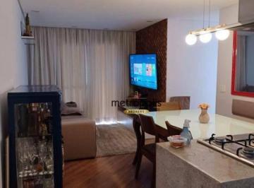 Sala · Apartamento com 3 dormitórios à venda, 76 m² por R$ 800.000,00 - Campestre - Santo André/SP