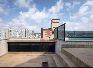 dea21515e63a420493829d9ad4942d68a424c2fa · Cobertura Duplex à venda com Piscina e 1 dormitório a poucos metros da Praia da Pompéia em Santos/SP