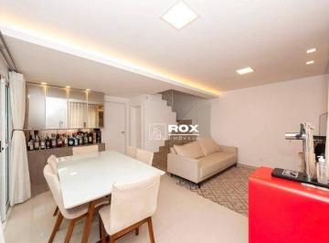 72ae9eae6c31d31e6d650a21f43d10b28a976936 · Sobrado tríplex face norte semi mobiliado, com 3 quartos, sendo 1 suíte à venda, Santa Felicidade -