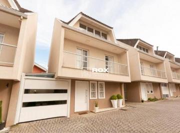 18e6b8d6a9d749f2503c6ae20422507a03b6c6fb · Sobrado tríplex, porteira fechada com 3 quartos à venda, 140 m², Santa Felicidade - Curitiba/PR