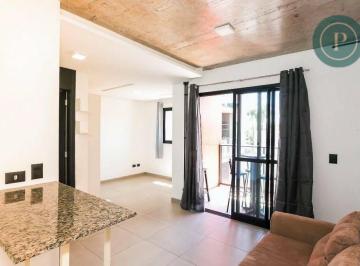 b4464a9895704145886489f1c4abf1b1af78be6a · Studio com 1 dormitório para alugar, 38 m² - Rebouças - Experimente o Atendimento Boutique!!!