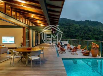 Casa · 573m² · 4 Quartos · 4 Vagas · Casa de Luxo à Venda na Praia do Pulso – Ubatuba/SP | Vista para o Mar