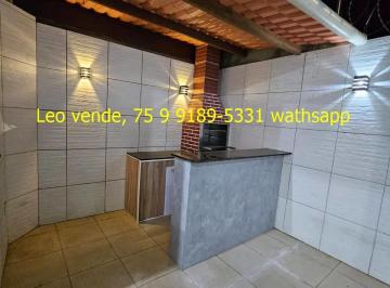 Casa de 3 quartos, Feira de Santana · Leo vende, bairro Sim, 3\4 suíte, área goumert