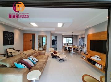 Apartamento · 166m² · 4 Quartos · 3 Vagas · Alugo em exclusividade Apartamento semi-mobiliado no Resort Le Parc com 166m2, 4/4, 3 suítes, 3 vaga