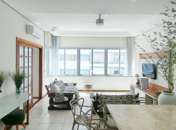 91c88f6e8949d8bc66a2953c2fffbc5647b82a4c · Apartamento com 3 dormitórios à venda, 120 m² por R$ 690.000,00 - Pitangueiras - Guarujá/SP