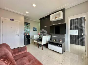 Apartamento · 52m² · 1 Quarto · 1 Vaga · Apartamento 1 Dormitório Mobiliado c/box no Centro com Vista Livre e Sol o Dia Todo em Capão da Cano