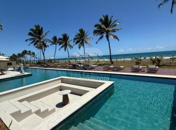 Compre Flat a venda em condominio à Beira-mar de Muro Alto com 36m², sala, 1 quarto, varanda gourmet, 1 Vaga estrutura de Beach Resort. Agende visita com Leicam Maciel. · 🏝 Exclusividade e Rentabilidade à Beira-Mar de Muro Alto