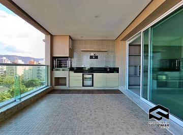 Apartamento · 174m² · 3 Quartos · 2 Vagas · LINDO E AMPLO APTO DE 174 M², VISTA AO MAR, 03 SUÍTES, LAZER COMPLETO!