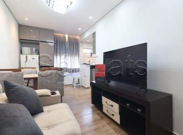 Apartamento · 38m² · 1 Quarto · 1 Vaga · Flat no São Paulo Suíte Service disponível para locação 38m², 1 dormitório e 1 vaga de garagem.