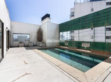 Apartamento · 611m² · 4 Quartos · 6 Vagas · Higienópolis! Cobertura com Vista deslumbrante para o Pacaembu!
