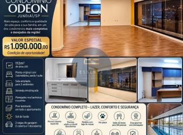 Apartamento · 112m² · 3 Quartos · 2 Vagas · Odeon Residencial - Apartamento com 3 quartos sendo 1 suíte à venda Condomínio Odeon