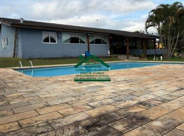 Rural · 180ha · 4 Quartos · 20 Vagas · BELA CHÁCARA 5800M²AT–180M²AC– 4DORMS(2SUÍTES)–PISCINA–OURO FINO–SANTA ISABEL/SP