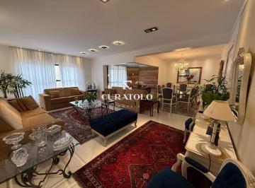 Apartamento · 268m² · 4 Quartos · 4 Vagas · San Remo - Apartamento alto padrão á venda 268 m², varanda, 4 vagas, no Tatuapé, São Paulo.