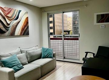 Apartamento en Aluguel de 1 quarto Centro · Belíssimo apartamento com sacada quarto e sala