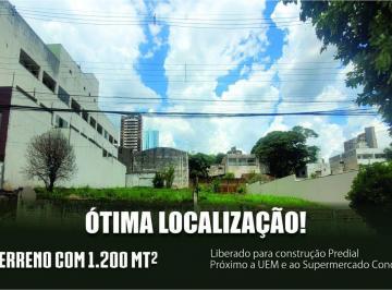 Terreno · 1200m² · VENDA | Terreno,  em Zona 07, Maringá