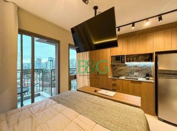 Comercial · 25m² · 1 Quarto · Studio em Santo Amaro, São Paulo/SP de 25m² 1 quartos para locação R$ 3.500,00/mes
