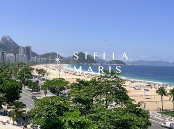 Foto 09 · Av. Atlântica, Apartamento espetacular, MOBILIADO, em andar intermediário, com vista deslumbrante pa
