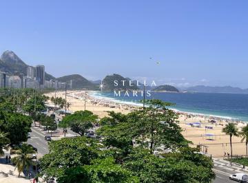 Foto 09 · Av. Atlântica, Apartamento espetacular, MOBILIADO, em andar intermediário, com vista deslumbrante pa