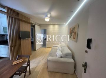 Foto 01 Apartamento à venda em Santos-SP: 2 quarto · Apartamento à venda em Santos-SP: 2 quartos, 2 salas, 1 banheiro, 1 vaga, 52,31m² na Pompéia. Imperd