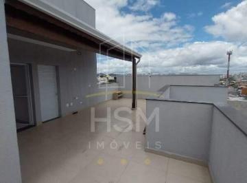 Apartamento · 90m² · 2 Quartos · 1 Vaga · Cobertura com 2 Quartos e 3 banheiros à Venda, 90 m² por R$ 488.000.00