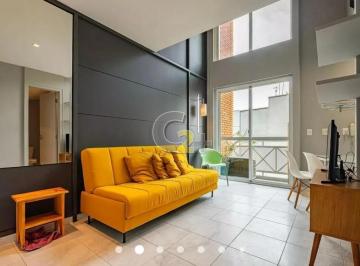 Apartamento · 45m² · 1 Quarto · 1 Vaga · Apartamento Duplex para locação no Paraíso com 1 suíte e 1 vaga