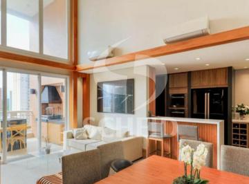 Apartamento · 121m² · 3 Quartos · 2 Vagas · APARTAMENTO NO BROOKLIN 121M² 3 QUARTOS SENDO 1 SUÍTE 2 VAGAS MOBILIADO EM ANDAR ALTO