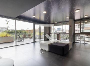 Sobre o imóvel: Studio moderno com muita iluminação natural, em localização priv · Apartamento para Aluguel - Moema, 1 Quarto,  21 m2 - São Paulo