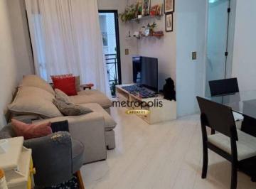 sala de estar · Apartamento à venda, 65 m² por R$ 621.000,00 - Santo Antônio - São Caetano do Sul/SP