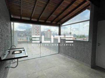 Apartamento · 90m² · 2 Quartos · 1 Vaga · Cobertura com 2 dormitórios à venda, 90 m² por R$ 505.000,00 - Vila São Pedro - Santo André/SP