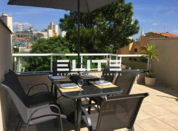 Apartamento · 160m² · 3 Quartos · 2 Vagas · Cobertura com 3 dormitórios 1 suíte à venda, 160 m² por R$ 680.000 - Casa Branca - Santo André/SP