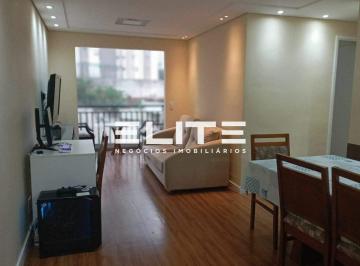 Apartamento · 71m² · 3 Quartos · 1 Vaga · Apartamento com 3 dormitórios à venda, 71 m² por R$ 555.000,00 - Vila Valparaíso - Santo André/SP