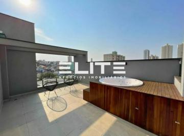 Apartamento · 117m² · 2 Quartos · 1 Vaga · Cobertura com 2 dormitórios à venda, 117 m² por R$ 734.000,00 - Campestre - Santo André/SP
