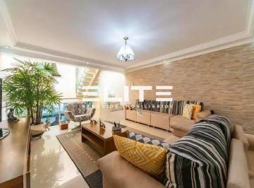 Casa · 233m² · 4 Quartos · 4 Vagas · Sobrado com 4 dormitórios à venda, 233 m² por R$ 1.590.000,00 - Vila Eldízia - Santo André/SP
