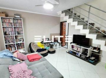 Sala · Sobrado com 3 dormitórios à venda, 143 m² por R$ 720.000,00 - Vila Santa Teresa - Santo André/SP