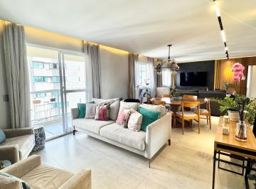 Apartamento de 3 quartos, São Paulo · Moema Pássaros 143m2  3 Suítes  2 Vagas 