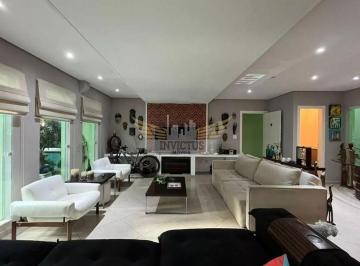 Casa · 442m² · 4 Quartos · 3 Vagas · Sobrado com 4 Suítes para Comprar, 450m² - Vila Valparaíso, Santo André/SP.