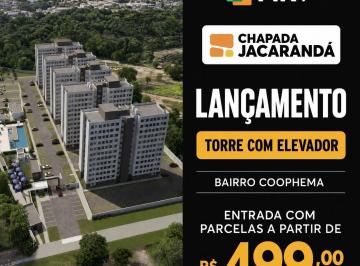 Apartamento · 40m² · 2 Quartos · 1 Vaga · Chapada Jacaranda - Apartamento próximo a Unic