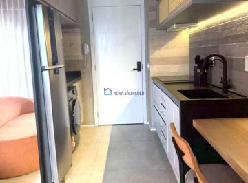 Apartamento · 28m² · 1 Quarto · Apartamento tipo Studio mobiliado , novo, 1 quarto - Brooklin Paulista.