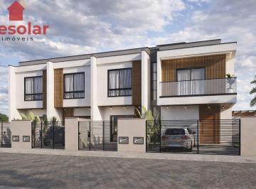 Casa · 55m² · 2 Quartos · 1 Vaga · Lançamento Casa Geminada em Enseada, São Francisco do Sul/SC