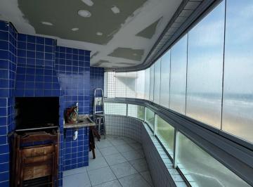 Apartamento · 69m² · 2 Quartos · 1 Vaga · Apartamento de 1 dormitório com vista para o mar em prédio de frente para a praia na Guilhermina Pra
