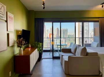 9da2d0735d8f81b3215d7dccdb1465e4efcd9d65 · Apartamento com 1 dormitório para alugar, 43 m²  - Brooklin - São Paulo/SP